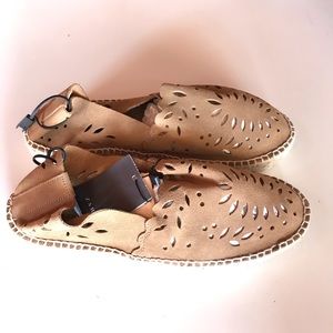 ZARA Low Wedge Espadrille. NWT!